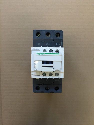 Square d lc1d65a contactor/ circuit breaker, 80a, 600vac, 5-50 hp for sale