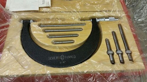 Machinist tooling, Scherr Tumico Micrometers