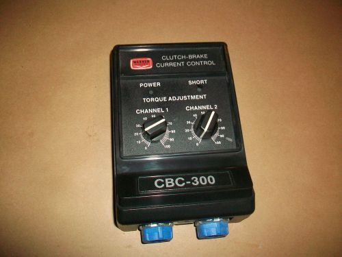 Warner clutch brake current control cbc-300 for sale