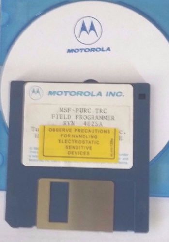 Motorola MSF PURC TRC Field Programmer RVN4025A