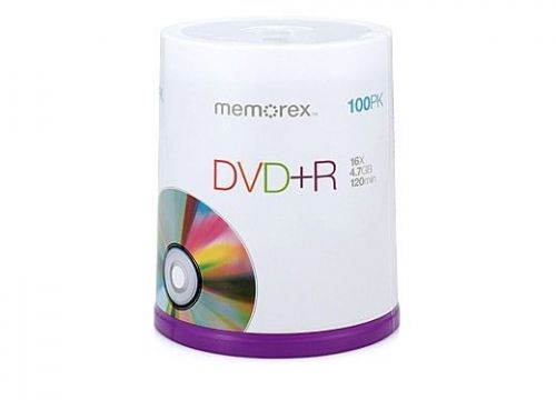 Memorex Dvd+R 100 Pack