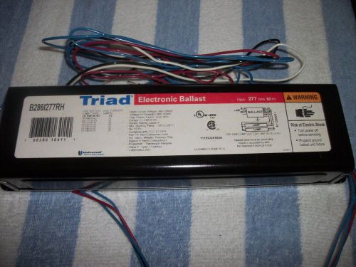 Triad B286I277RH 277V 2-Lamp F96T8HO Electronic Ballast