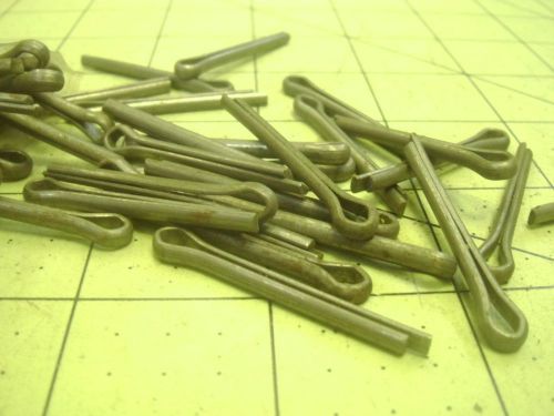 (53) COTTER PINS 7/64 OR 0.11 DIA X 1 1/8 LONG ZINC PLATED #57980