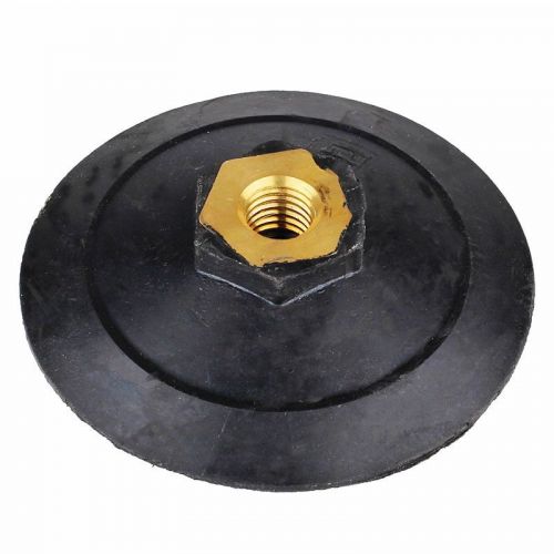 3 inch m14 rubber flexible backer pad holder for velcro diamond polishing pads for sale