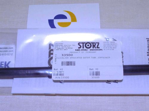 Karl Storz 33500 Clickline Insulated Outer Tube 10mm X 36mm