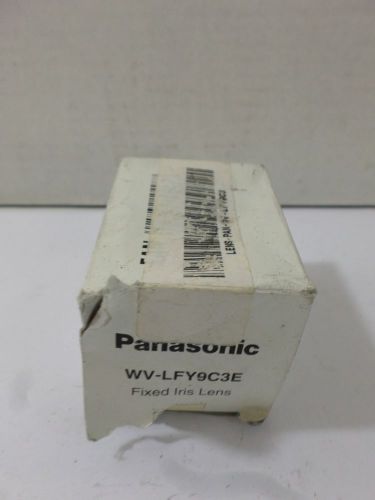 Panasonic Computar fixed iris lens  WV-LFY9C3E 6MM 1/2&#034;