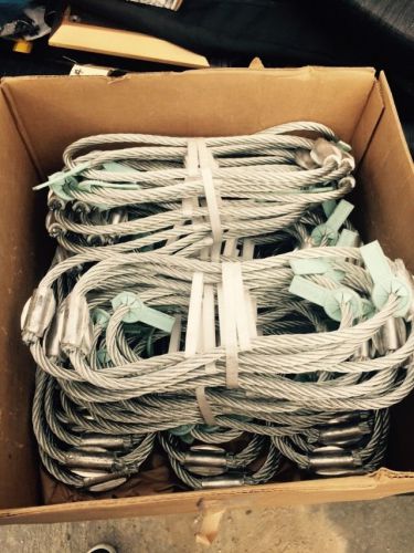 10 Pack Of 4000 lb Cable Loop Anchors