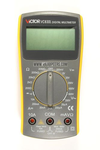 VICTOR DIGITAL MULTIMETER VC830L  (NEW, SHIP FROM USA)