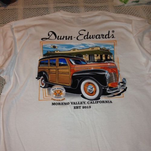 Dunn edwards paint t shirt moreno valley xl 2015 new w/tags. last avail. for sale