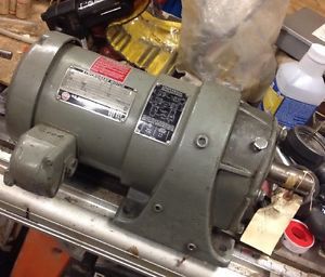 U.s. motors syncro gear 1hp motor 230/460v 45 rpm 3ph machine industrial shop for sale