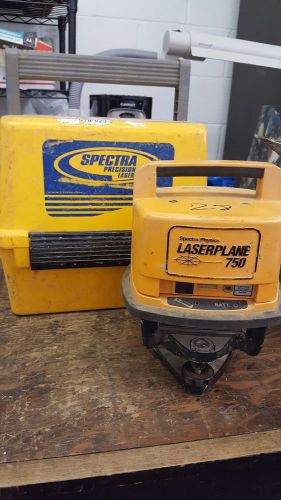 SPECTRA PHYSICS LASERPLANE 750 NOT WORKING PARTS ONLY AS-IS with Carry Case