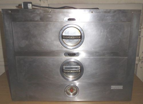 Toastmaster Bun and Food Warmer 3B82D Free-Standing Hot Food Server 2-Drawer