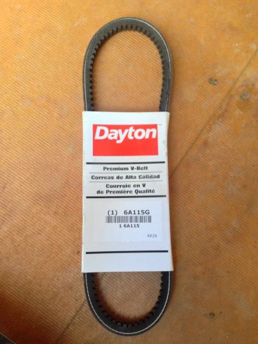 Dayton Premium V-Belt 1 6A115G AX26 HVAC