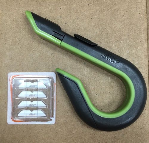Slice Safety Auto Retractable Box Cutter &amp; Ceramic Replacement Blades