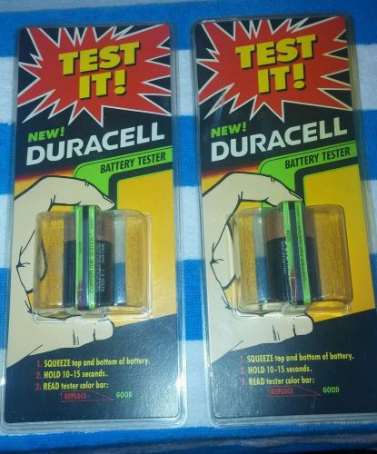 VINTAGE DURACELL BATTERY TESTER (RARE)