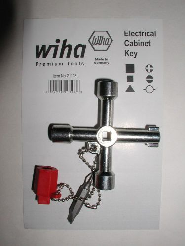 Wiha electrical control cabinet key 21103 for sale