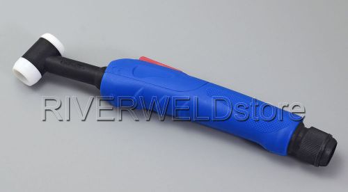WP-17F TIG Welding Torch Head Body Flexible Euro-Style Air Cooled 150Amp DC