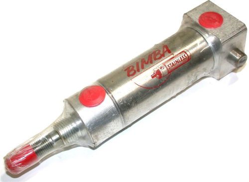 UP TO 2 NEW BIMBA STAINLESS 2&#034; STROKE 1 1/2&#039; BORE AIR CYLINDER BRT-172-D