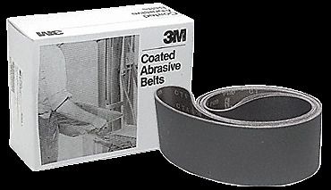 CRL 3M 4&#034; x 106&#034; 220 Grit Duo-Glass Grinding Belts- 5/Box