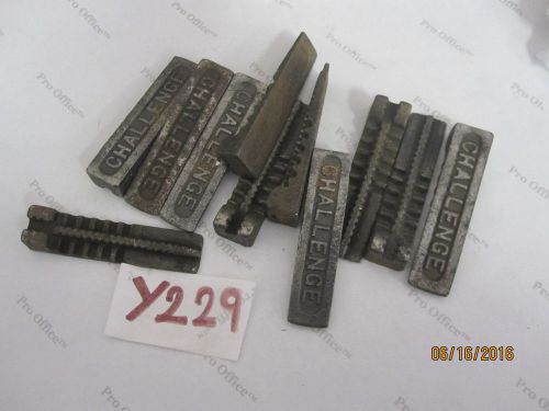 Lot of 11 Letterpress Quoins 10 marked Challenge one Marked Hempel Patent 1878