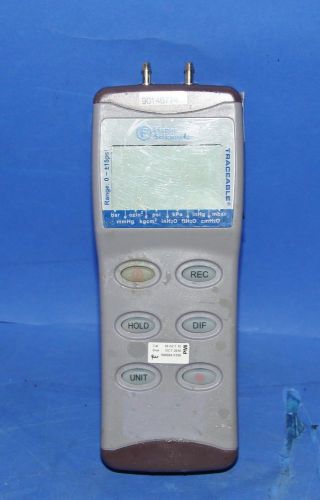 (1) used fisher scientific 06-664-19 traceable manometer pressure/ vacuum gauge for sale