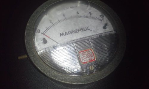 DWYER INSTRUMENTS Magnehelic Pressure Gauge Max. 15 PSIG
