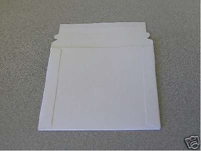 100 new 6&#034; cardboard cd &amp; dvd mailers with seal js92 for sale