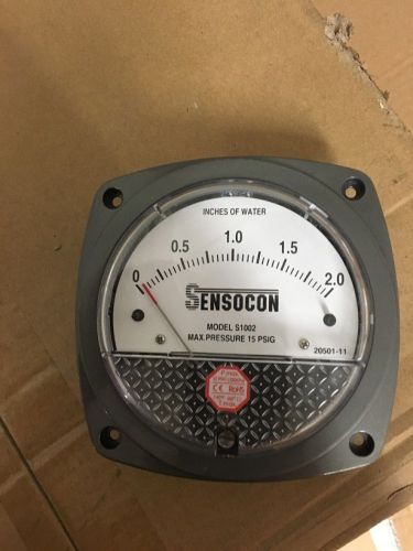 S1002 differential pressure gauge for sale