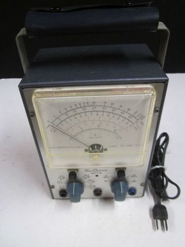 Vintage electrical tester - voltohmyst wv-77e - rca - bench tested - tubes! for sale
