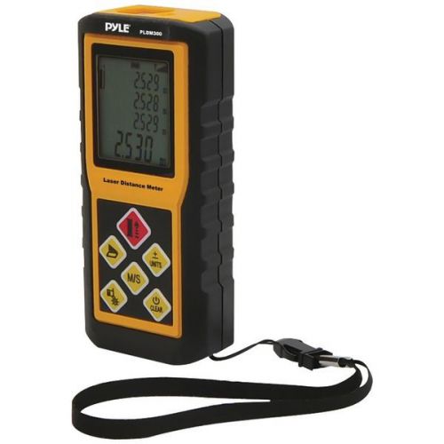 Pyle Pro PYRPLDM300 Handheld Class 2 Laser Distance Meter 300&#039;