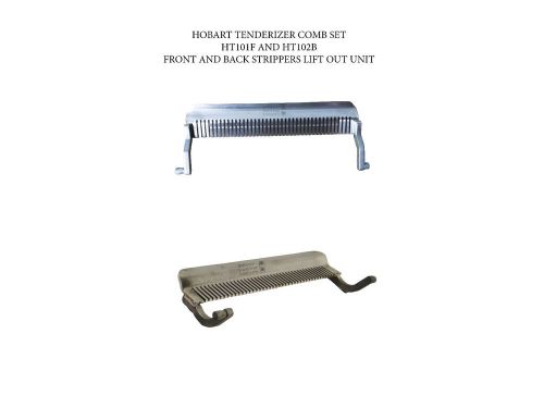 Tenderizer stripper comb set front and back fits hobart 400, 401, 403 ships free for sale