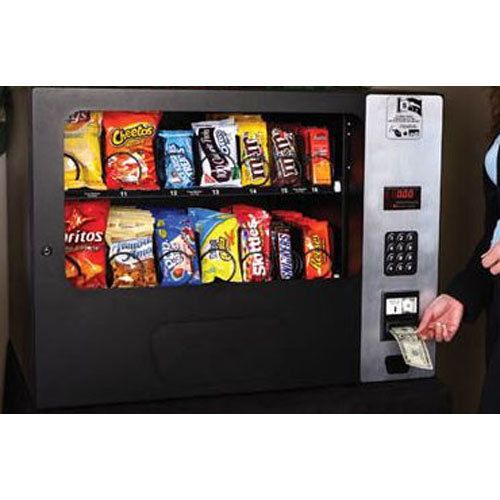 14-snack electronic vending machine with validator for sale