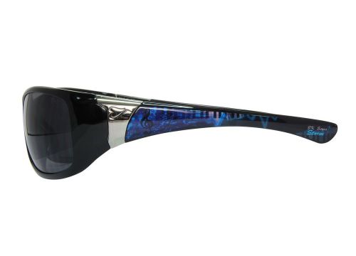 EDGE EYEWEAR - YC116-A4 Civetta AURORA Safety Glasses w/ Smoke Lens