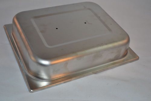Steam Table Pan DOMED LID - Measures 13&#034; x 10.75&#034; Stainless Steel SS No Handle