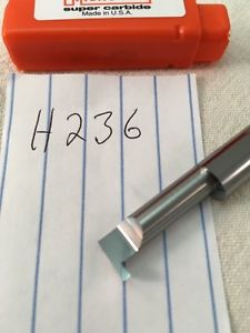 1 NEW MICRO 100 SOLID CARBIDE RETAINING RING BAR.   RR-062-16  (H236)