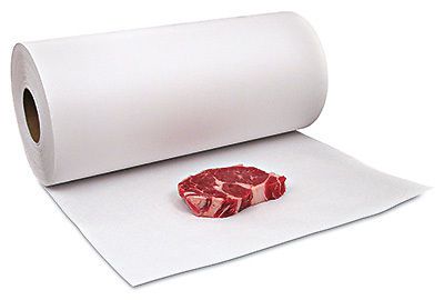 18&#034; x 1100&#039; Freezer Paper on a Roll - White (40 lb.) (1 Roll)