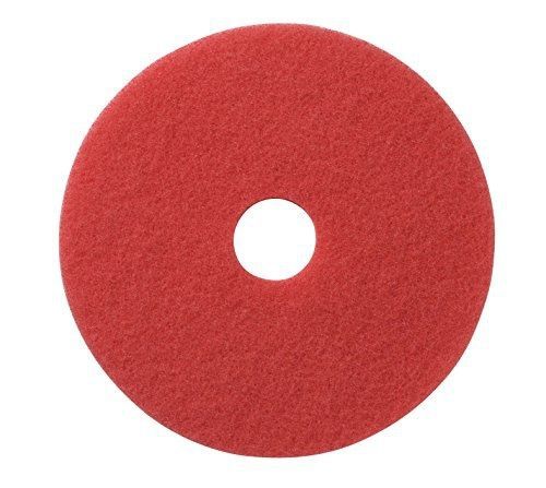 Americo manufacturing 404416 red buffing floor pad (5 pack), 16&#034; for sale