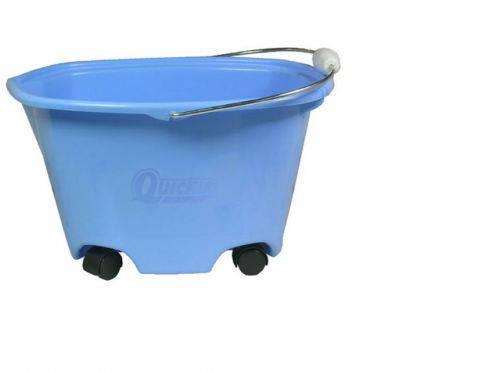 Quickie 5-Gallon Multi-purpose Residential Cleaning Bucket Wheeled Mop Bucket