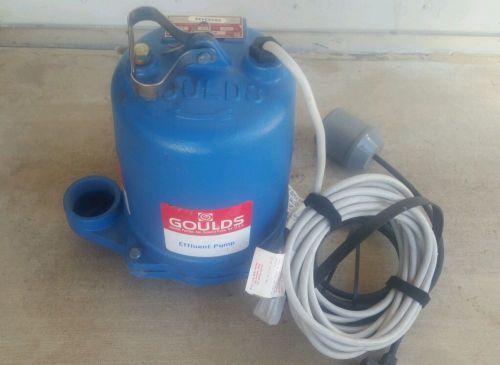 Gould&#039;s Effluent Industrial Septic Submergable Water Pump 1/3 hp 1700rpm