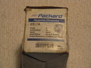 C220a packard contactor 2 pole 20 a 24v age c240a for sale