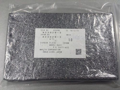 2 x NEW Makita 423029-3 Carbon Plate For machines: 9401 9402, 4230293