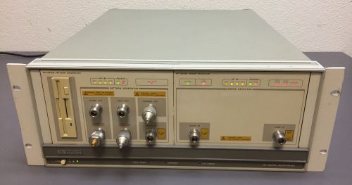 HP 70841B Pattern Generator and HP 70842B Error Detector