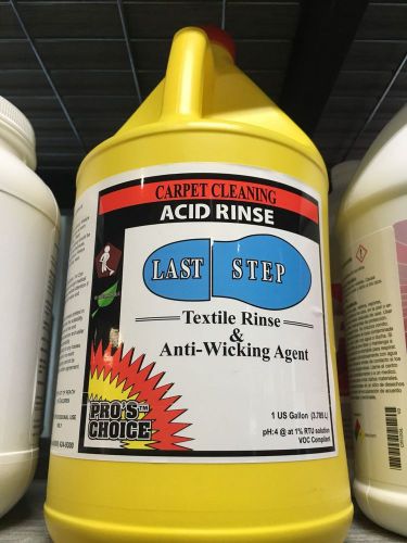 Last Step Textile Rinse And Anti Wicking Agent Pros Choice CTI