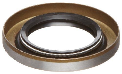 Small Parts Shaft Seal, Spring Loaded, Double Lip, Steel with Buna-N Lips, 5/16&#034;