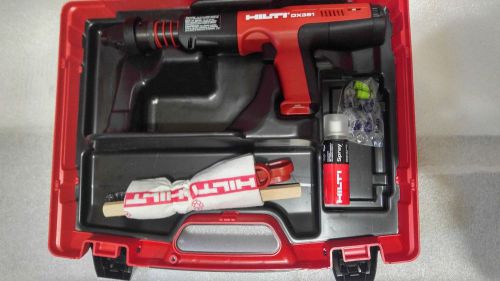 HILTI Powder-actuated tool DX 351 Kit  BRAND NEW With Extra Attachment X-MX 32