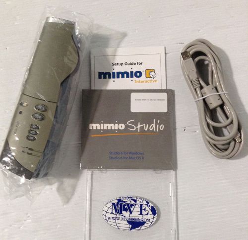 MIMIO XI DMA-02 WHITEBOARD CAPTURE BAR W/USB CABLE AND STUDIO 6 SOFTWARE