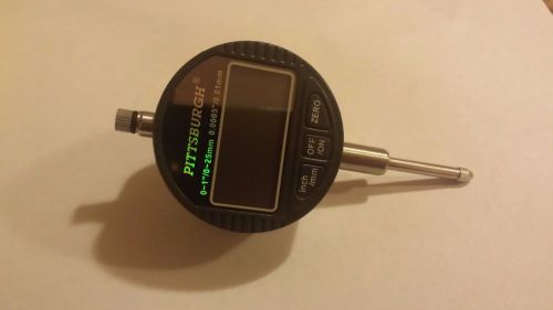 Pittsburgh digital indicator sae metric gauge item # 93295 new for sale