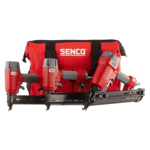 Brand New SENCO FinishPro 3-Tool Nailer and Stapler Combo Kit - 1Y0060N