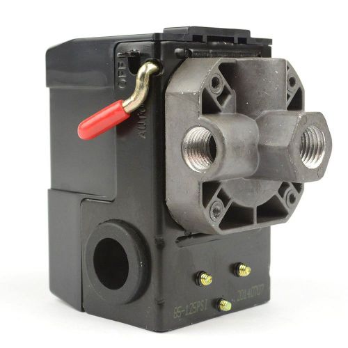 Interstate pneumatics lf10-4h pressure switch 1/4 inch fpt four port bend lev... for sale
