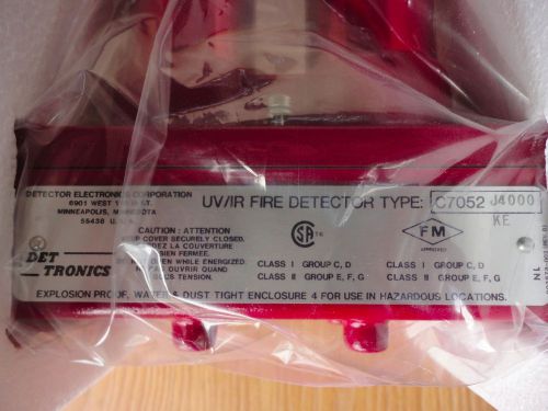 New det-tronics uv-ir flame detector c7052/r7494, complete fire alarm system for sale